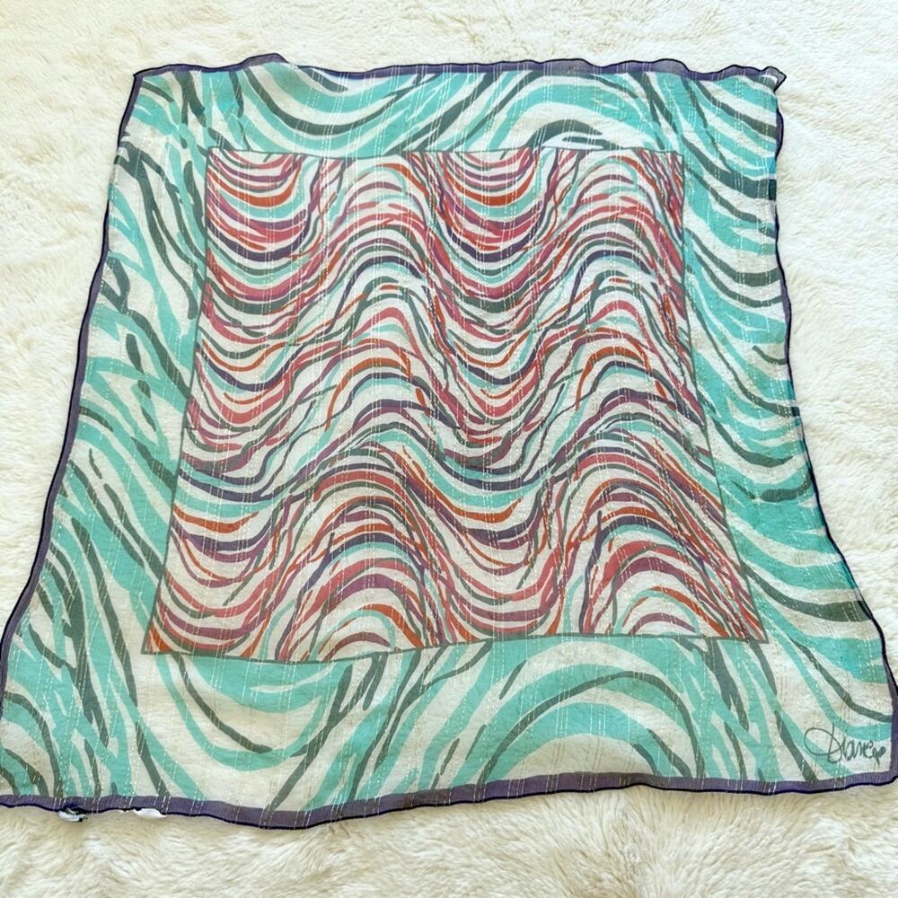 Diane Von Furstenberg silk scarf